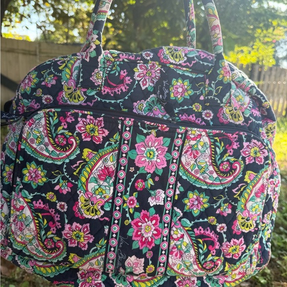 Vera Bradley Handbags - Vera Bradley Travel Duffle Bag Paisley with Shoulder Strap